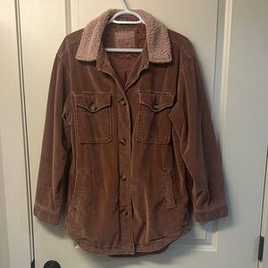 American Eagle oversized corduroy jacket